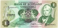 Bank Of Scotland 1 Pound Notes 1 Pound, 28. 10.1974